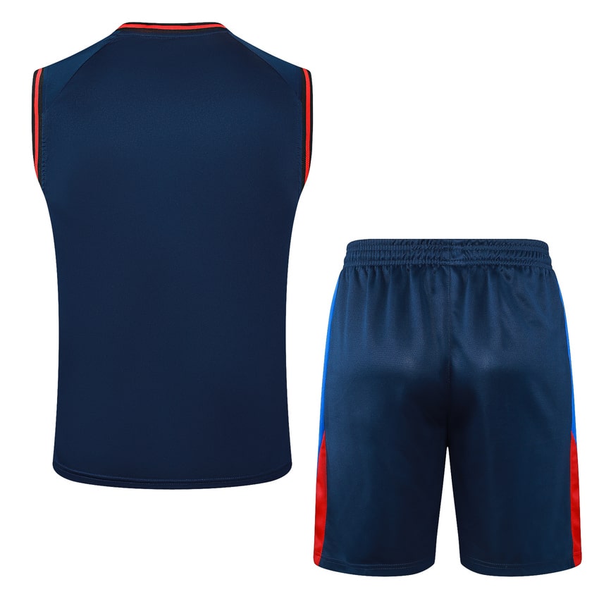 Debardeur Short Barca 2024 2025 Bleu Motif – Image 4
