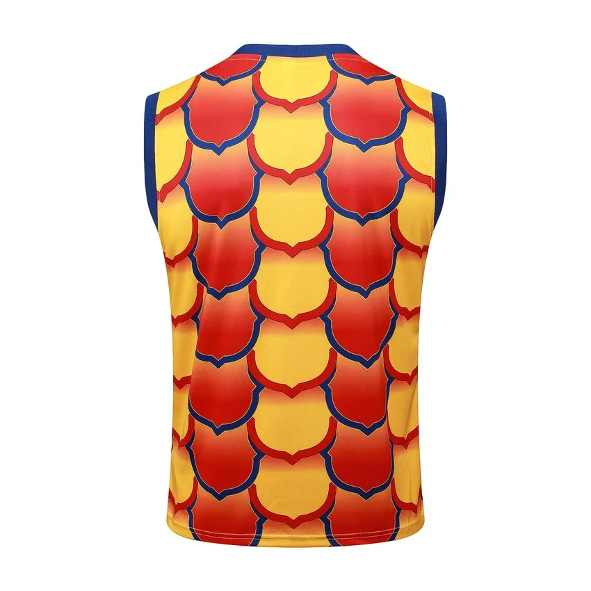 Debardeur Short Barca 2024 2025 Jaune Rouge – Image 3