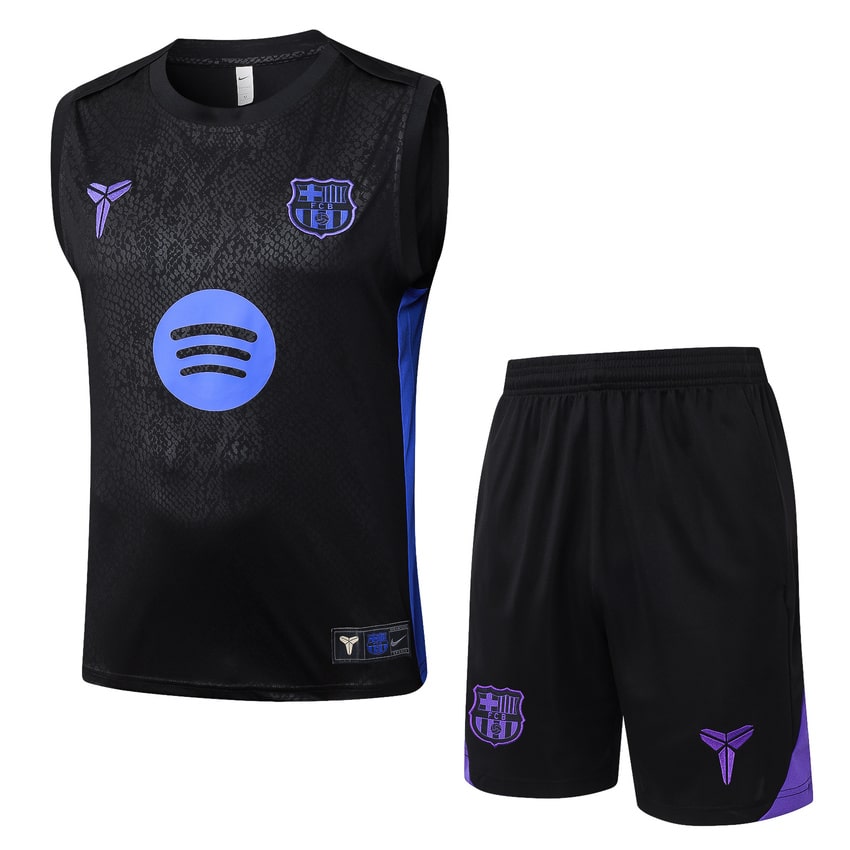 Debardeur Short Barca 2025 2026 Noir Charbon