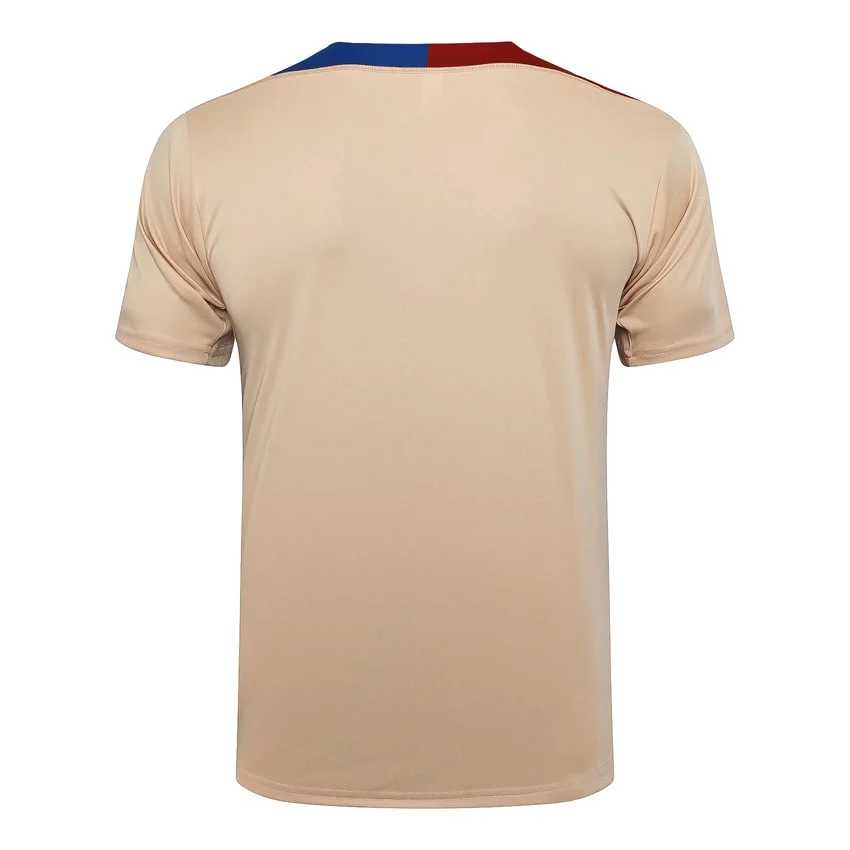 Ensemble Maillot Short Barca 2024 2025 Beige – Image 3