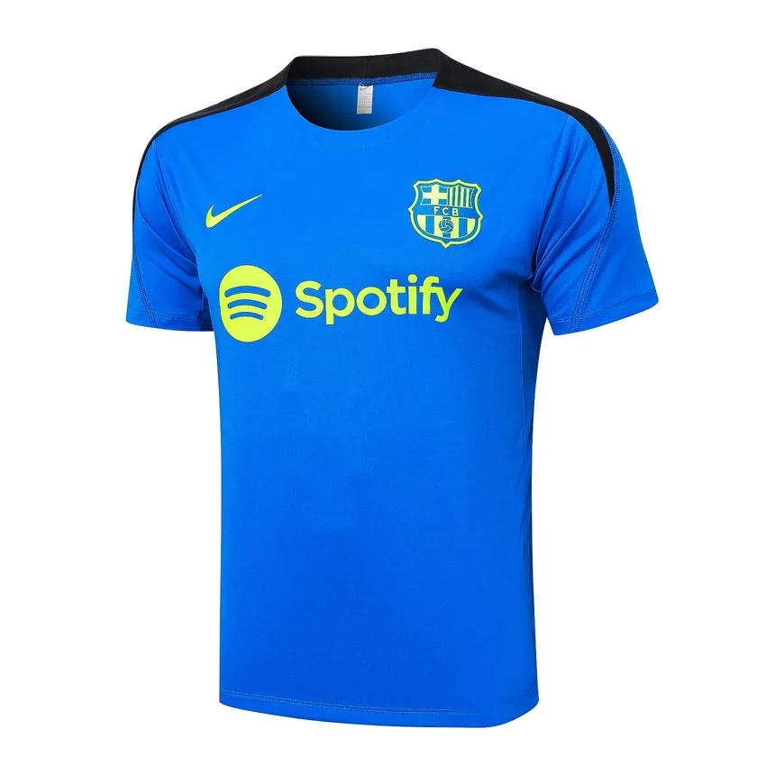 Ensemble Maillot Short Barca 2024 2025 Bleu Océan – Image 2