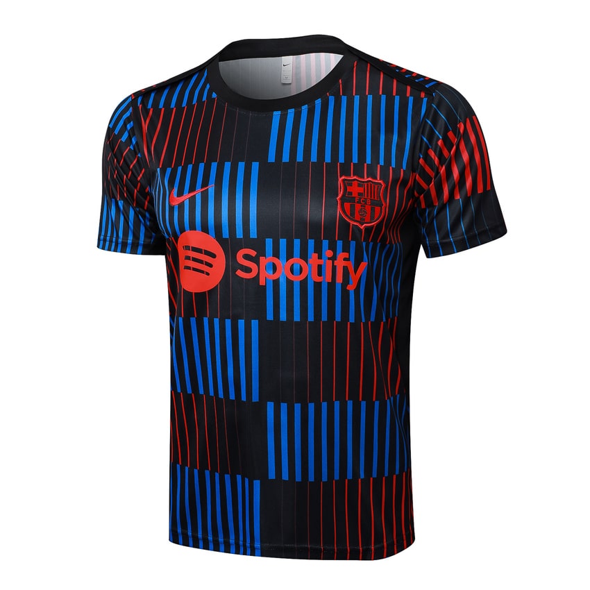Ensemble Maillot Short Barca 2024 2025 Noir Bleu – Image 2