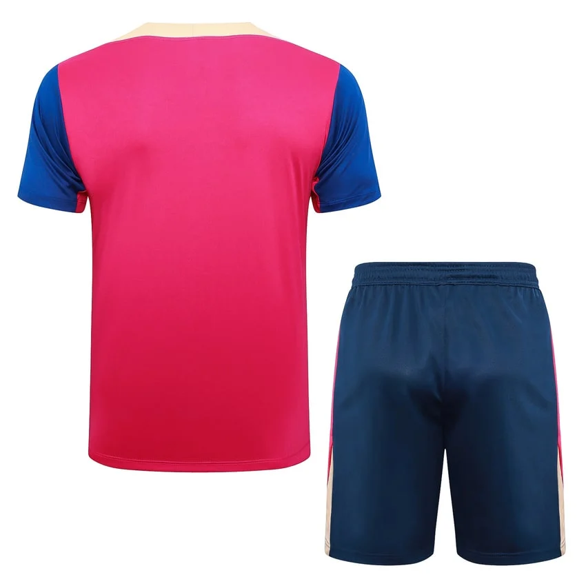 Ensemble Maillot Short Barca 2024 2025 Rose – Image 4