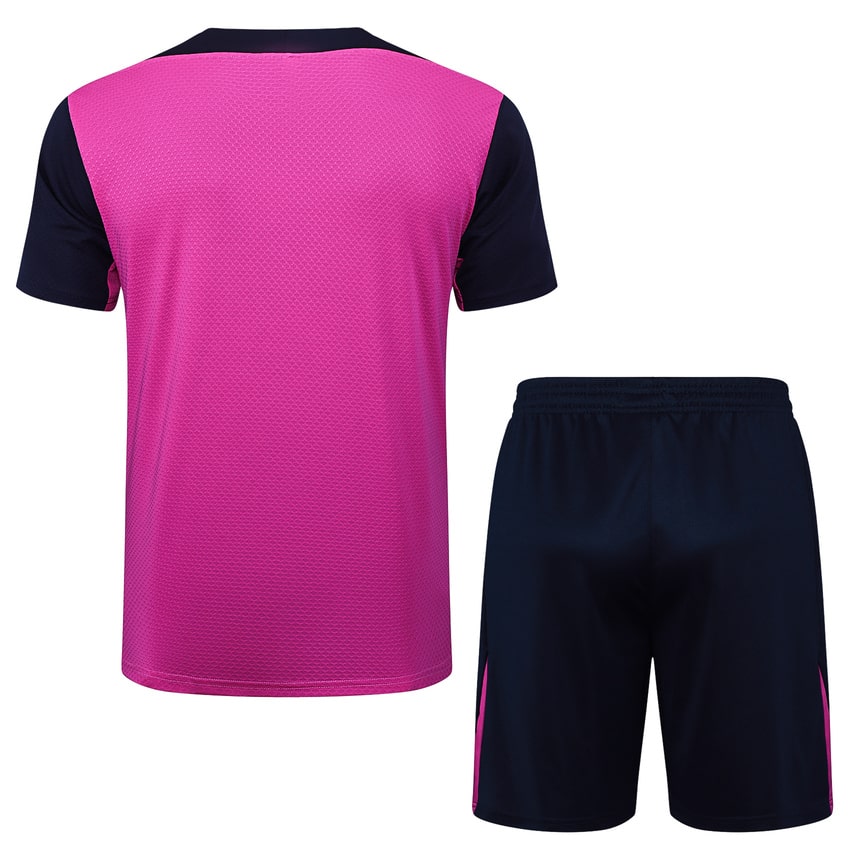 Ensemble Maillot Short Barca 2025 2026 Rose Clair – Image 4