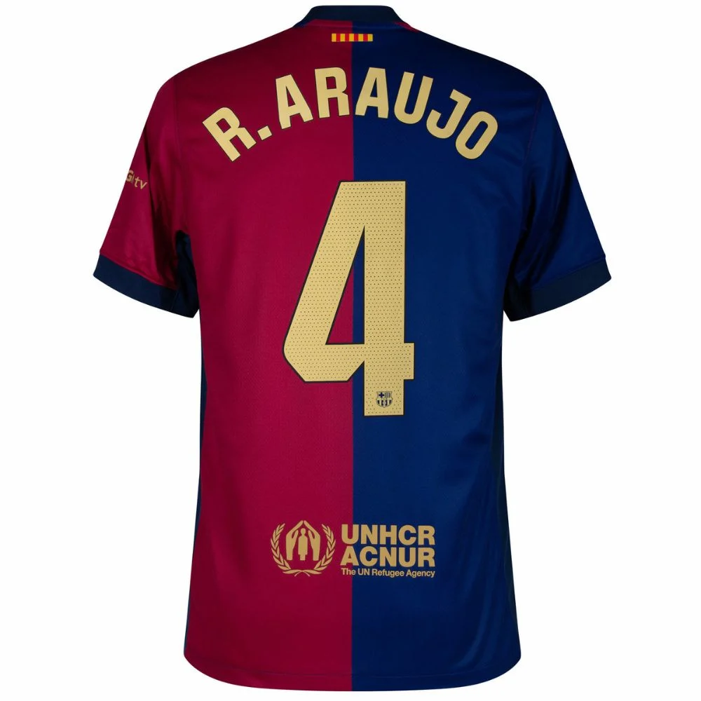 Maillot Barca 2024 2025 Domicile Araujo – Image 2