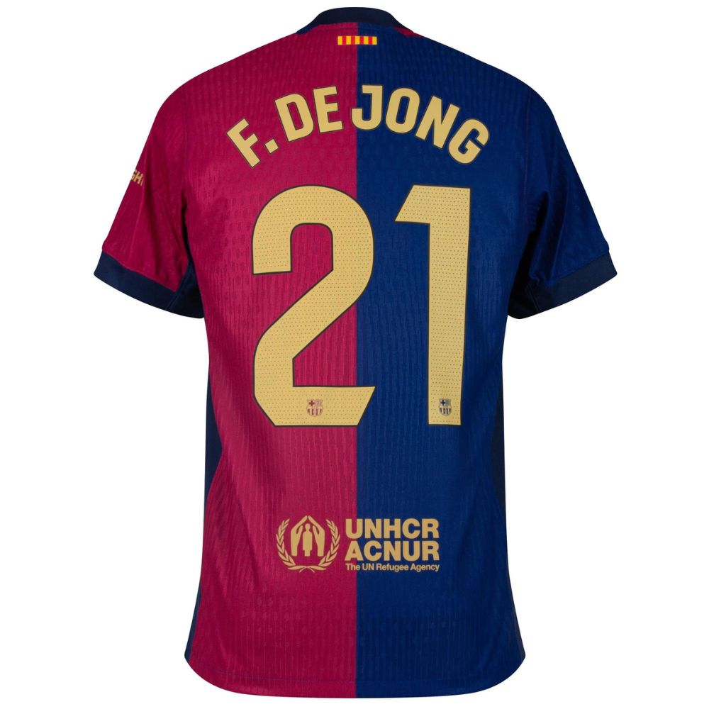Maillot Kit Enfant Barca 2024 2025 Domicile De Jong – Image 2