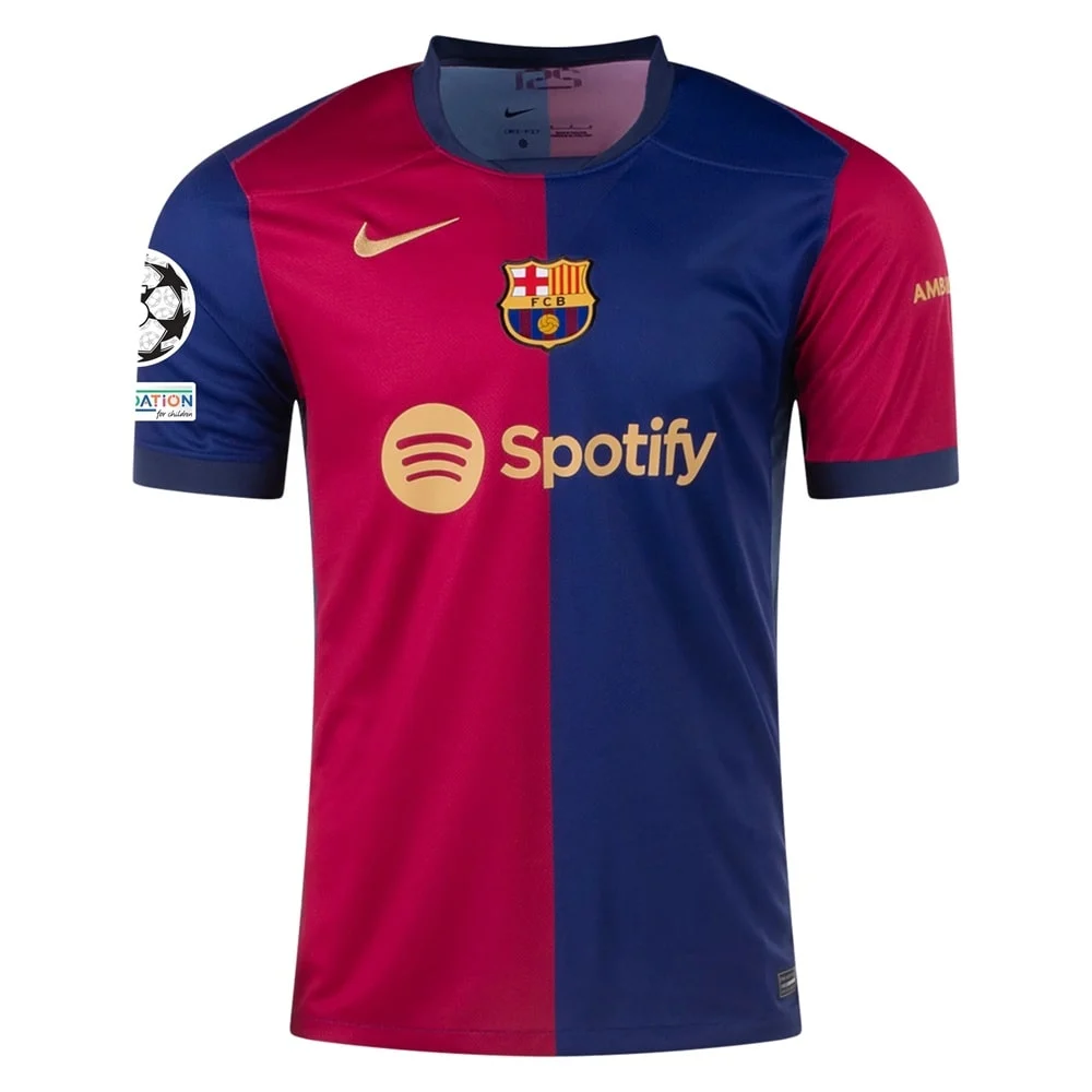 Maillot Barca 2024 2025 Domicile Ligue des Champions
