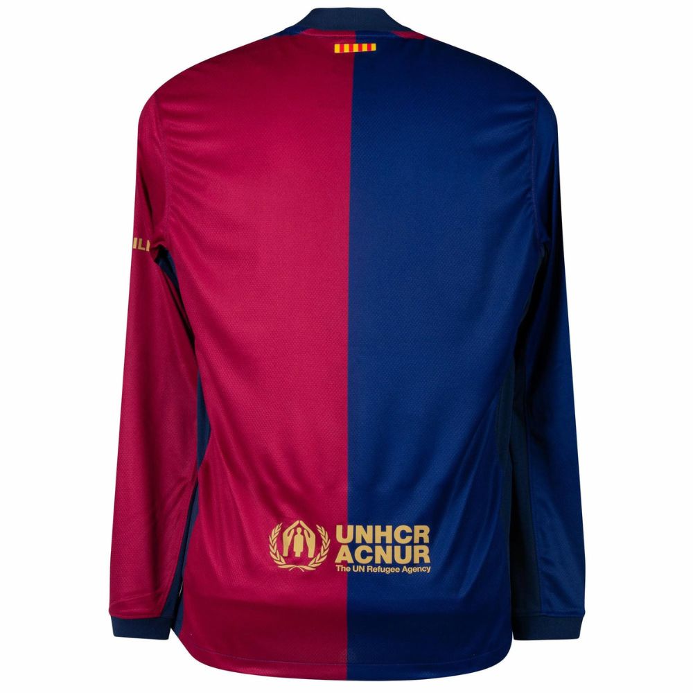 Maillot Barca 2024 2025 Domicile Manches Longues – Image 2