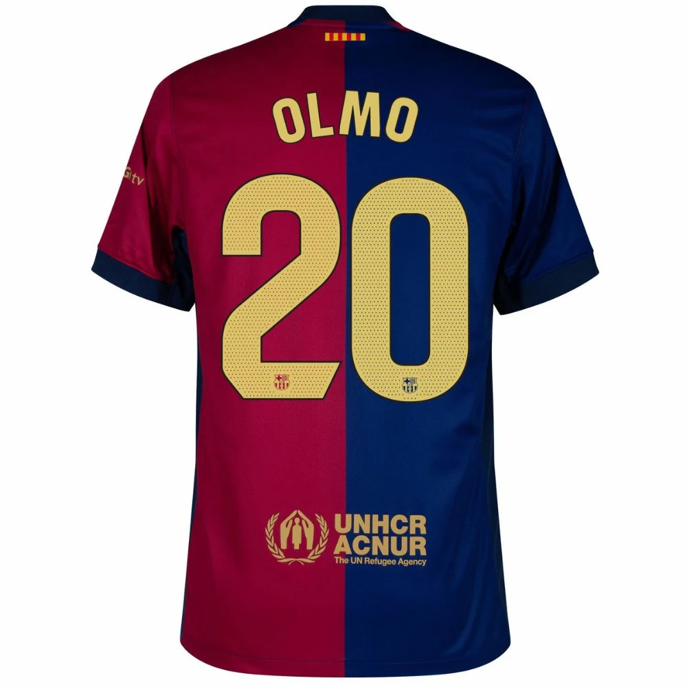 Maillot Kit Enfant Barca 2024 2025 Domicile Olmo – Image 2
