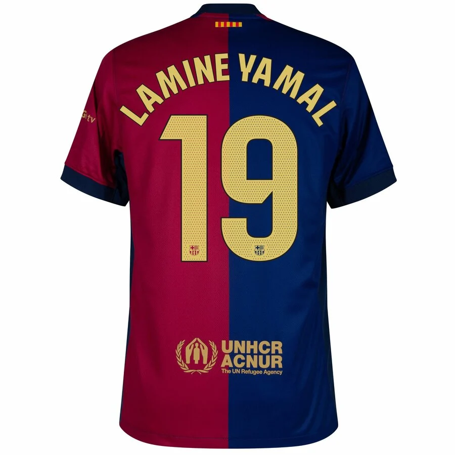 Maillot Barca Domicile 2024 2025 Lamine Yamal New Sponsor – Image 2