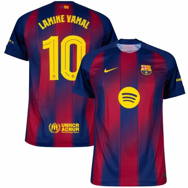 Maillot Barca Domicile 2025 2026 Lamine Yamal 10
