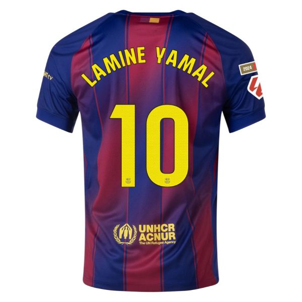 Maillot Barca Domicile 2025 2026 Lamine Yamal La Liga