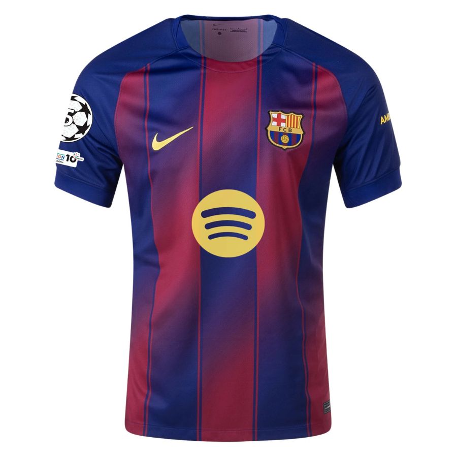 Maillot Enfant Barca Domicile 2025 2026 Lamine Yamal UCL – Image 3