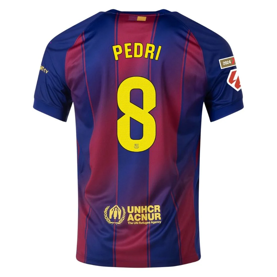 Maillot Enfant Barca Domicile 2025 2026 Pedri La Liga – Image 2