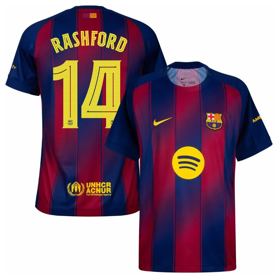 Maillot Enfant Barca Domicile 2025 2026 Rashford
