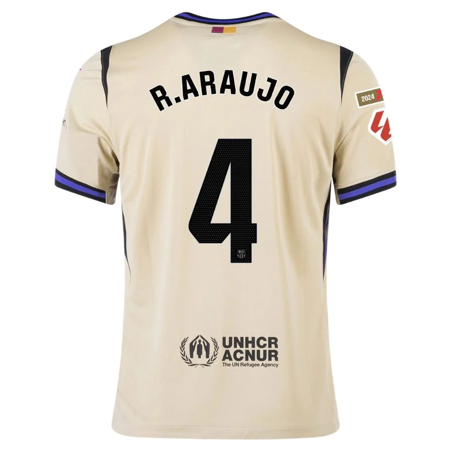 Maillot Enfant Barca Exterieur 2025 2026 Araujo La Liga – Image 2