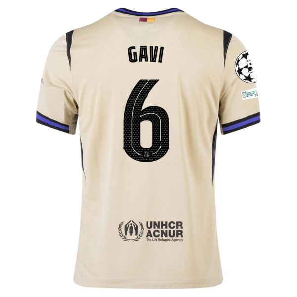 Maillot Barca Exterieur 2025 2026 Gavi UCL