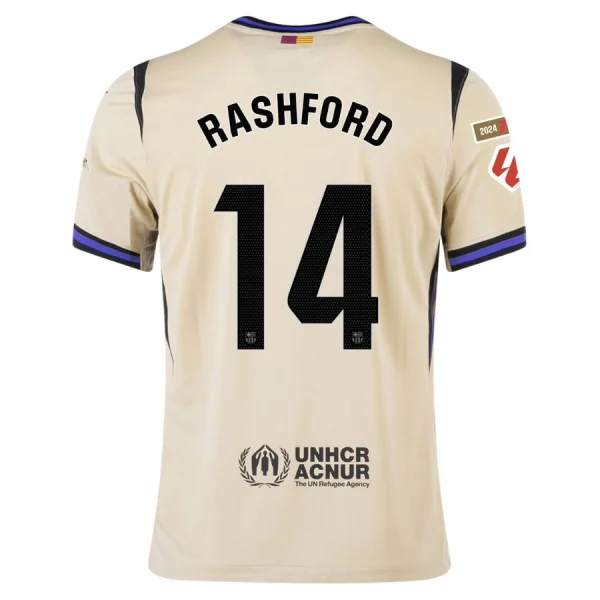 Maillot Enfant Barca Exterieur 2025 2026 Rashford La Liga
