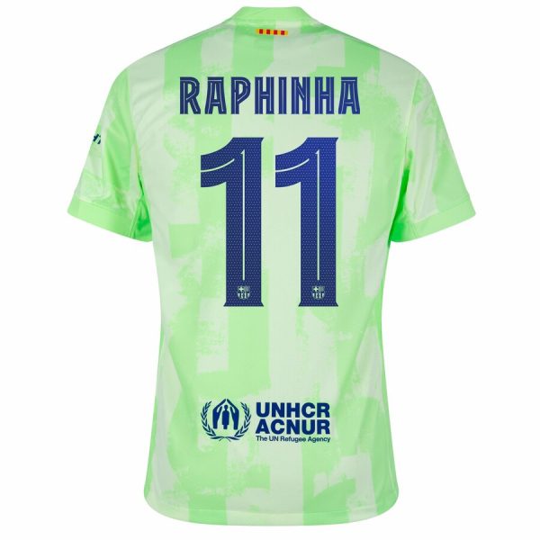 Maillot Barca Third 2024 2025 Raphinha New Sponsor