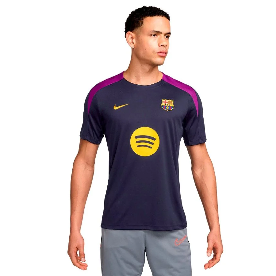Maillot Barca Training 2025 2026 Bleu