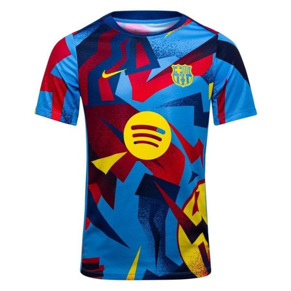 Maillot Barcelone Training Academy Pre-Match Fourth Bleu