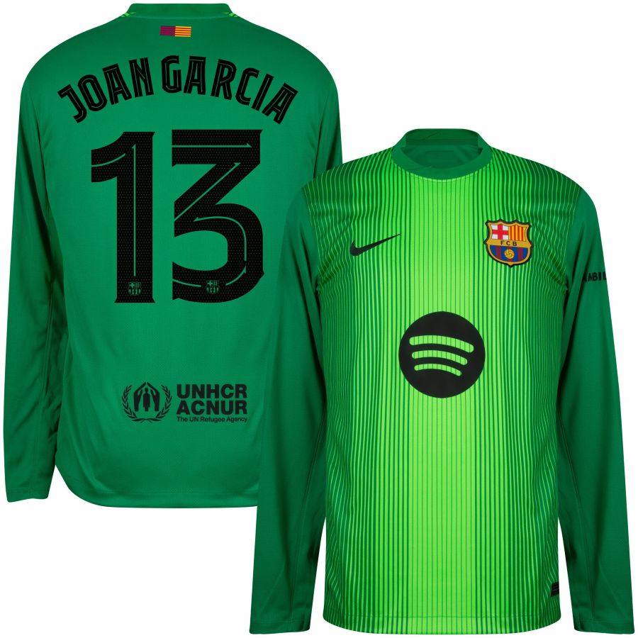 Maillot Gardien Barca Domicile 2025 2026 Joan Garcia UCL