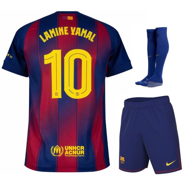 Maillot Kit Enfant Barca Domicile 2025 2026 Lamine Yamal