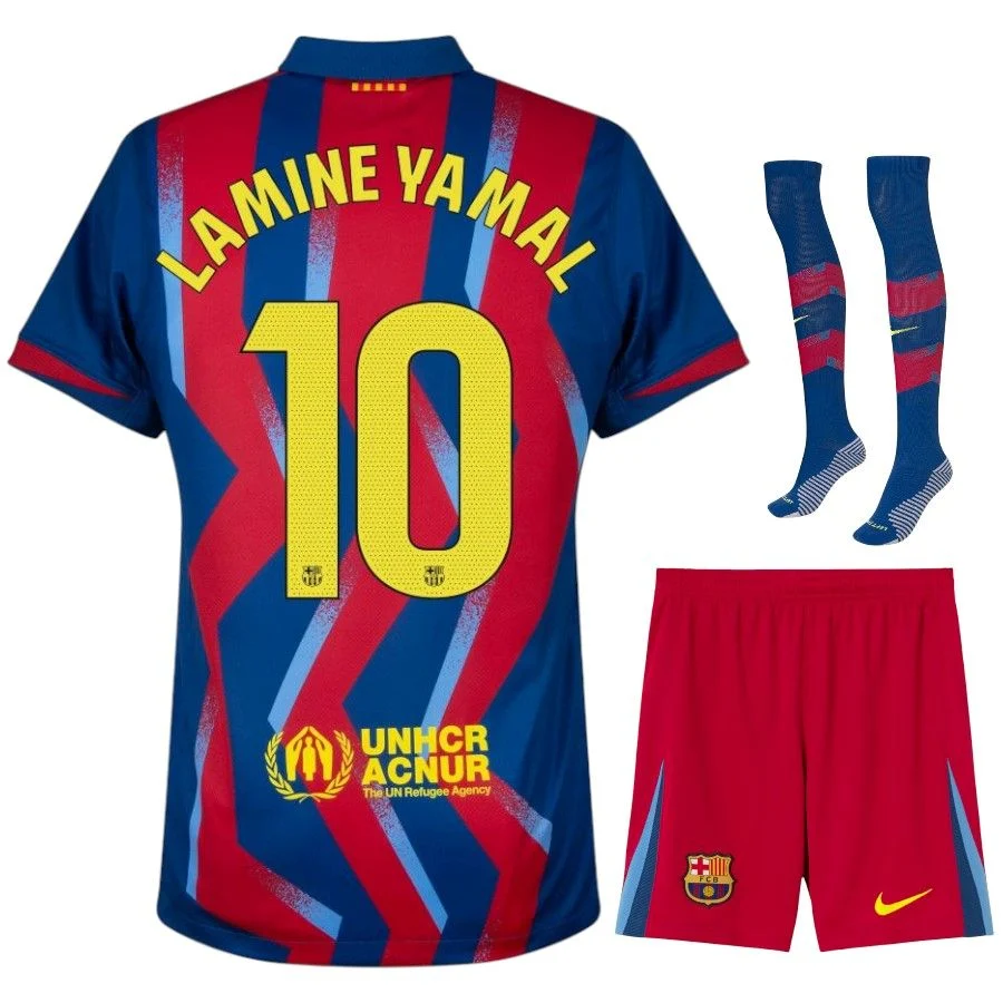 Maillot Kit Enfant Barca Fourth 2025 2026 Lamine Yamal