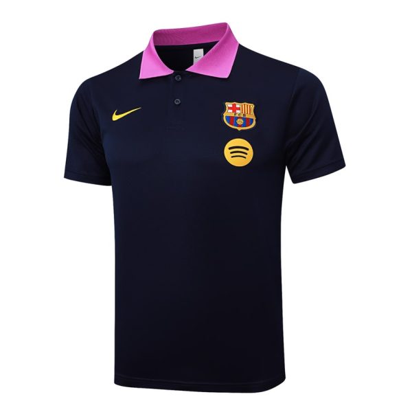 Survetement Barca Polo 2024 2025 Bleu Rose