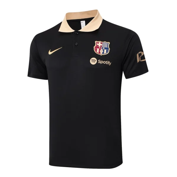 Survetement Barca Polo 2024 2025 Noir Beige