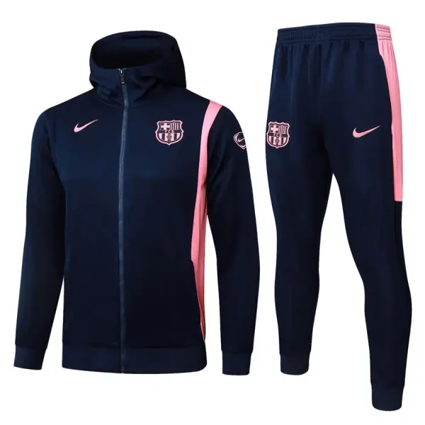 Survetement Barca Sweat 2025 2026 Bleu Rose