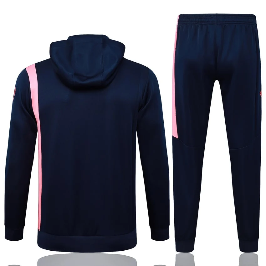 Survetement Barca Sweat 2025 2026 Bleu Rose – Image 4
