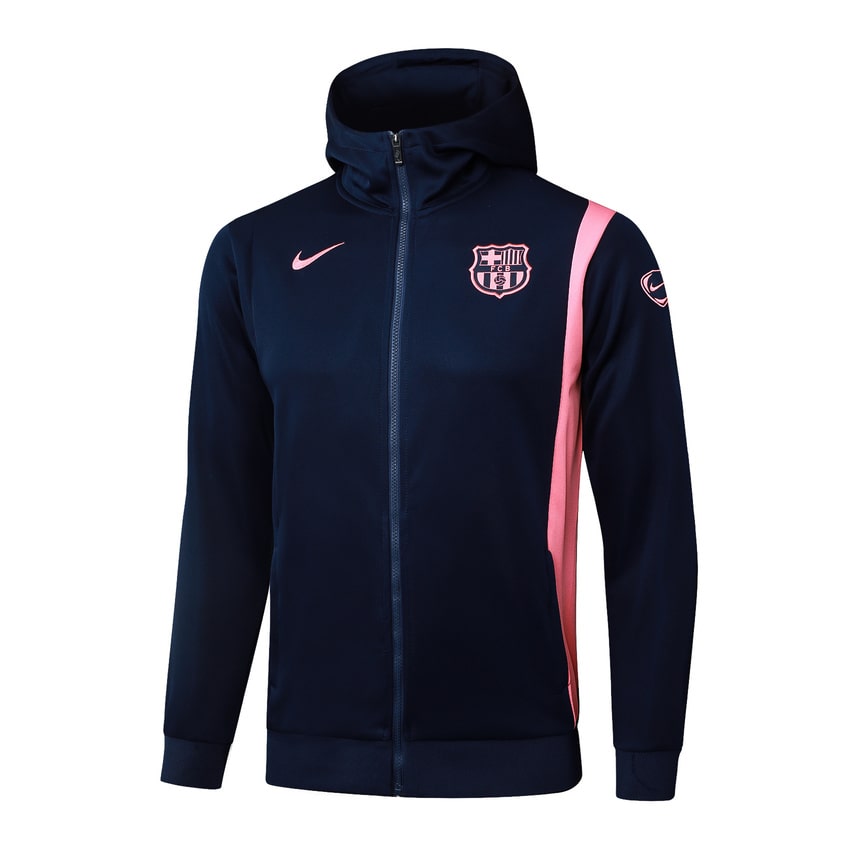 Survetement Barca Sweat 2025 2026 Bleu Rose – Image 2