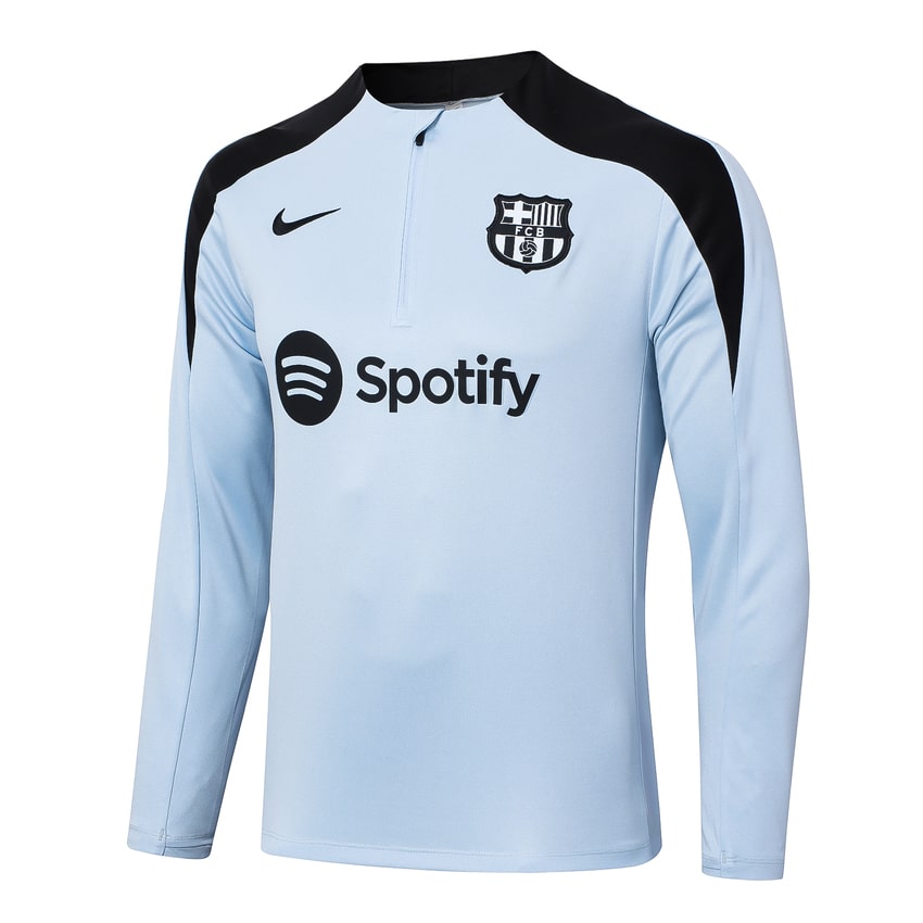Survetement Barca Training 2024 2025 Bleu Ciel – Image 2