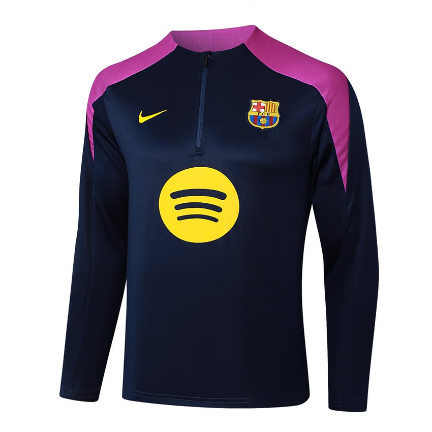 Survetement Barca Training 2024 2025 Bleu Rose – Image 2