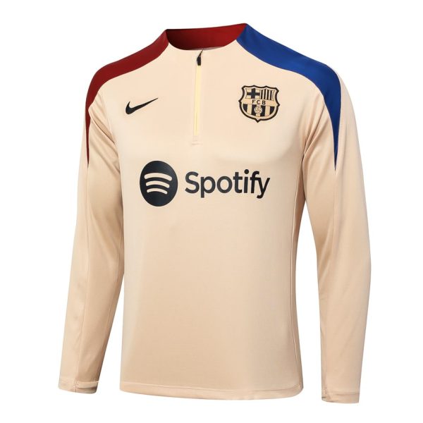 Survetement Barca Training 2024 2025 Beige