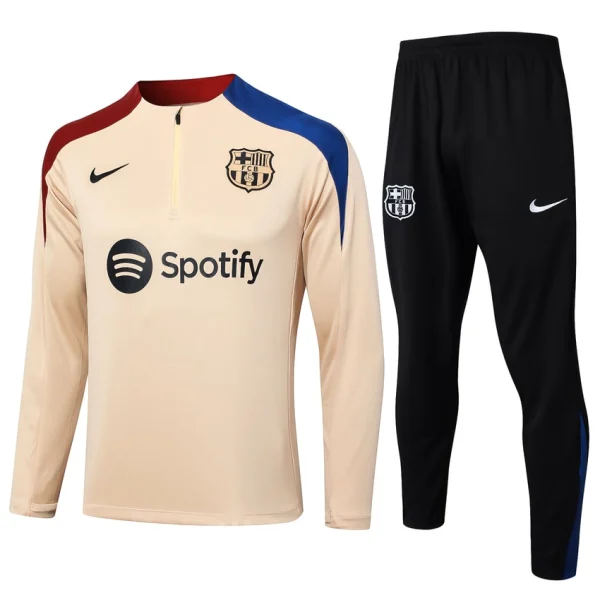 Survetement Barca Training 2024 2025 Beige