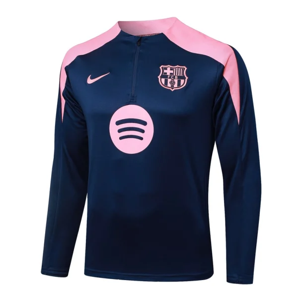 Survetement Barca Training 2025 2026 Bleu Rose
