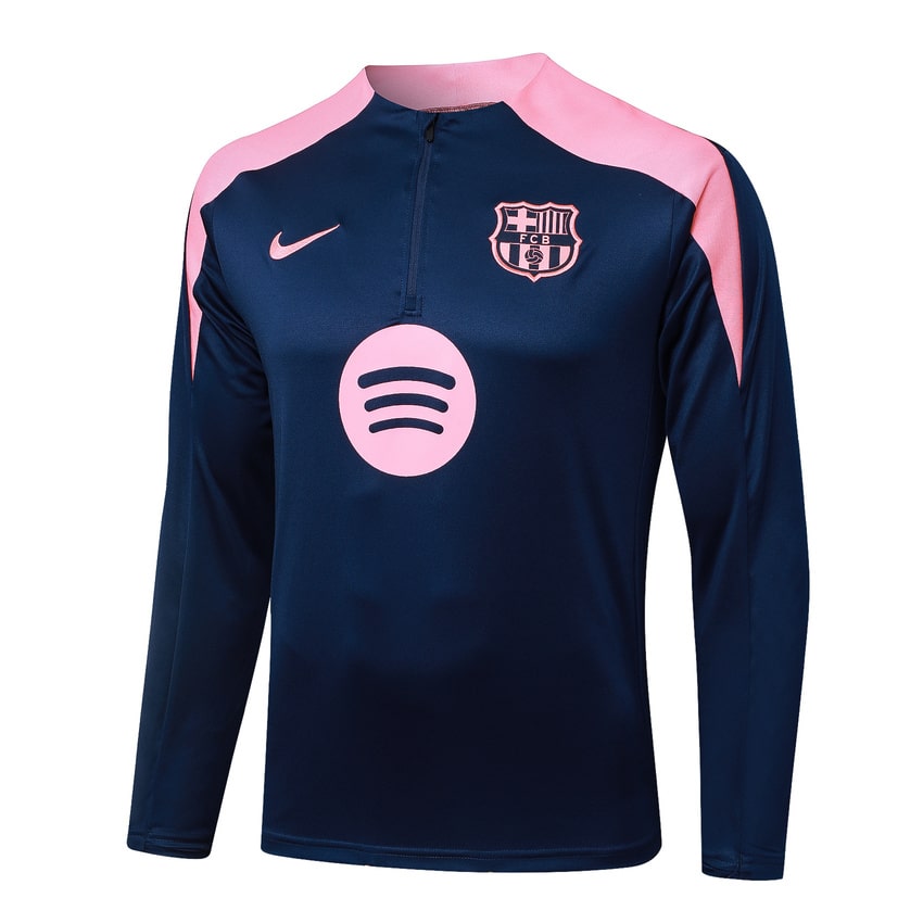 Survetement Barca Training 2025 2026 Bleu Rose – Image 2