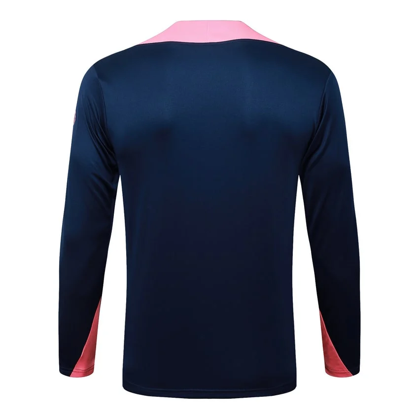 Survetement Barca Training 2025 2026 Bleu Rose Motif – Image 3