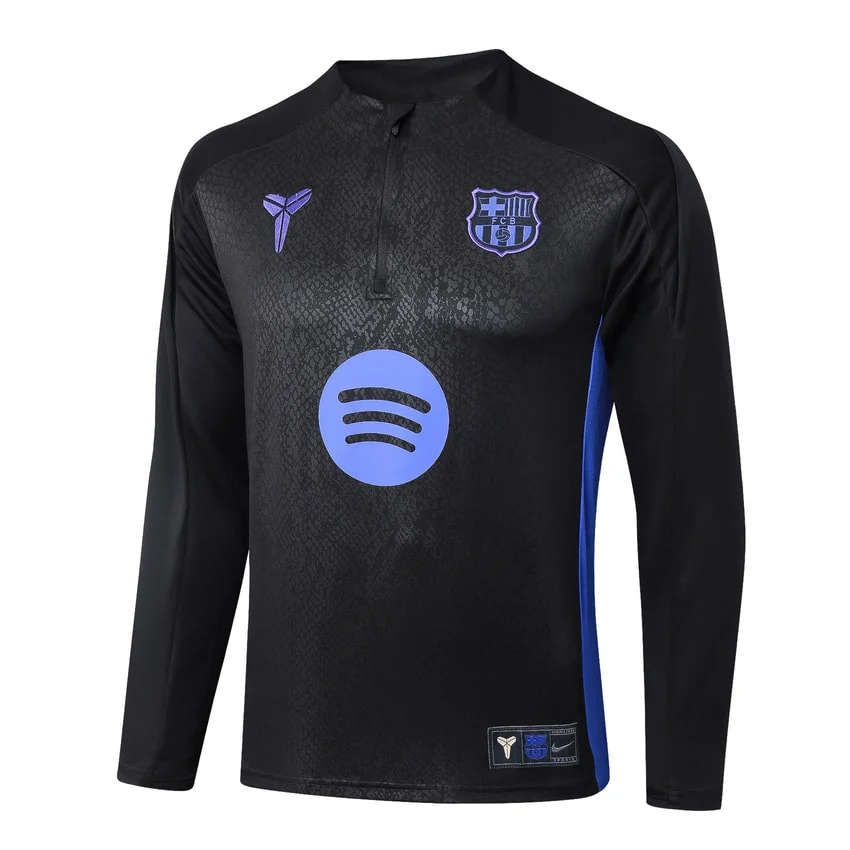 Survetement Barca Training 2025 2026 Noir Charbon – Image 2