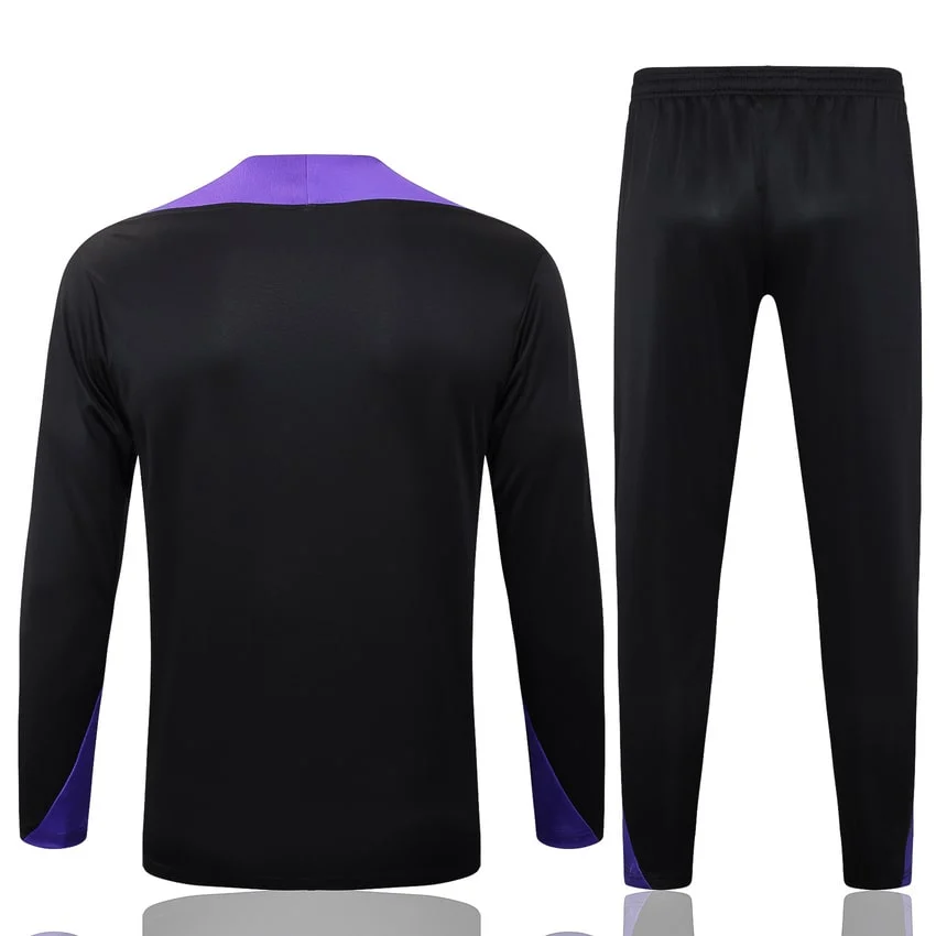 Survetement Barca Training 2025 2026 Noir Violet – Image 4