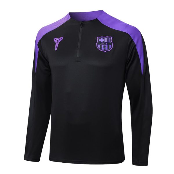 Survetement Barca Training 2025 2026 Noir Violet