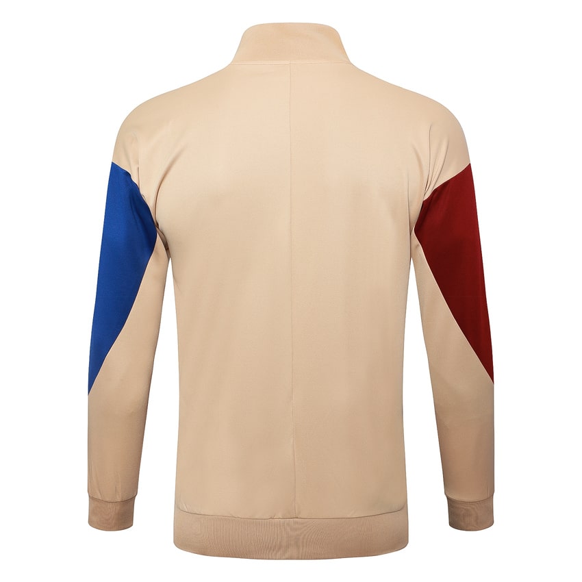 Survetement Barca Veste 2024 2025 Beige – Image 3