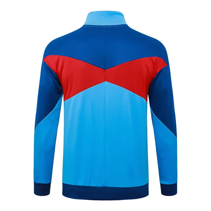 Survetement Barca Veste 2025 2026 Bleu Clair – Image 3