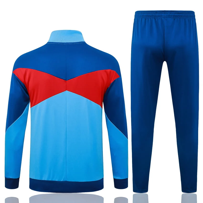 Survetement Barca Veste 2025 2026 Bleu Clair – Image 4