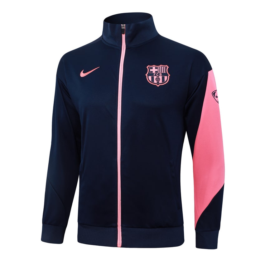 Survetement Barca Veste 2025 2026 Bleu Rose – Image 2
