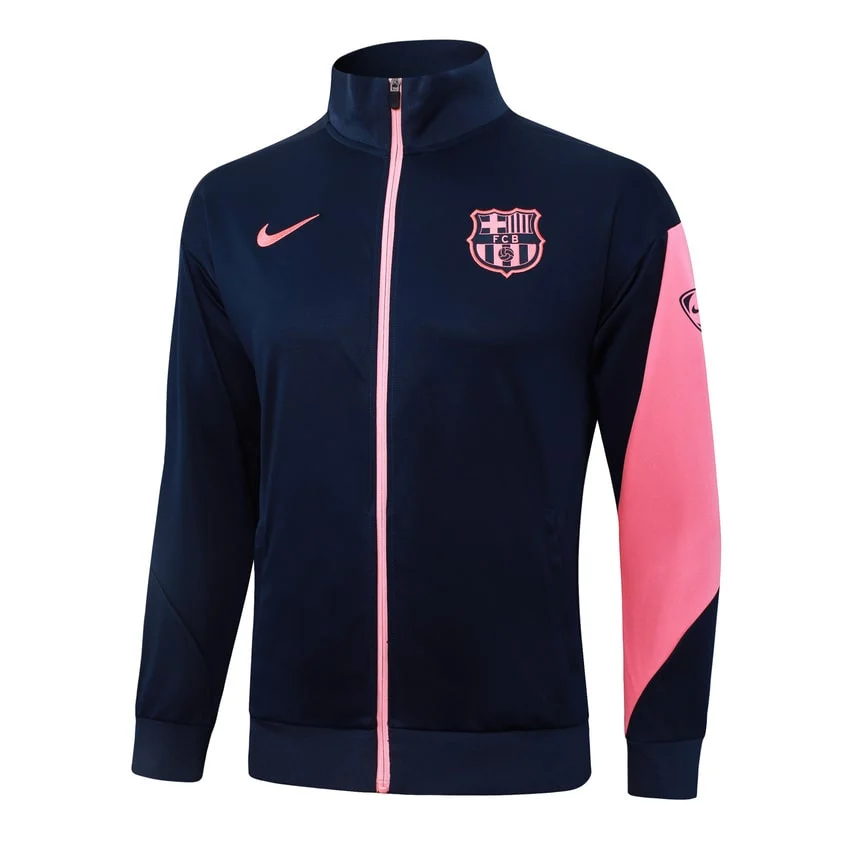 Survetement Barca Veste 2025 2026 Bleu Rose – Image 2