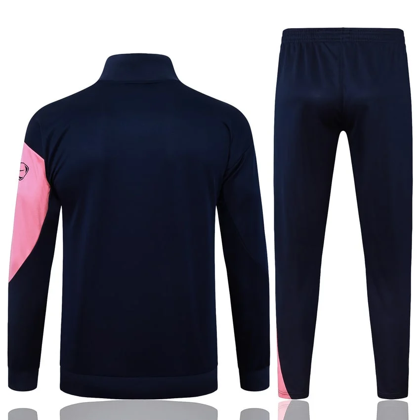 Survetement Barca Veste 2025 2026 Bleu Rose – Image 4