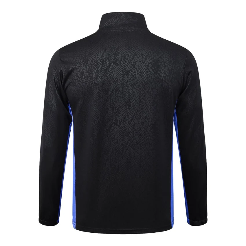 Survetement Barca Veste 2025 2026 Noir Charbon – Image 3